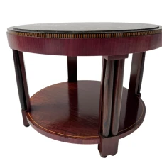 French Art Deco Coffee Table or Cocktail Table with Marble Top, 1930s